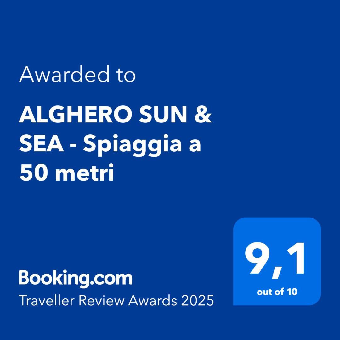 Alghero Sun & Sea - Spiaggia A 50 Metri Exteriér fotografie